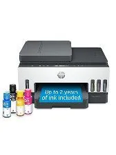 HP Smart -Tank 7301 Wireless All-in-One Cartridge-free Ink Printer, up to 2 years of ink included, mobile print, scan, copy, au...